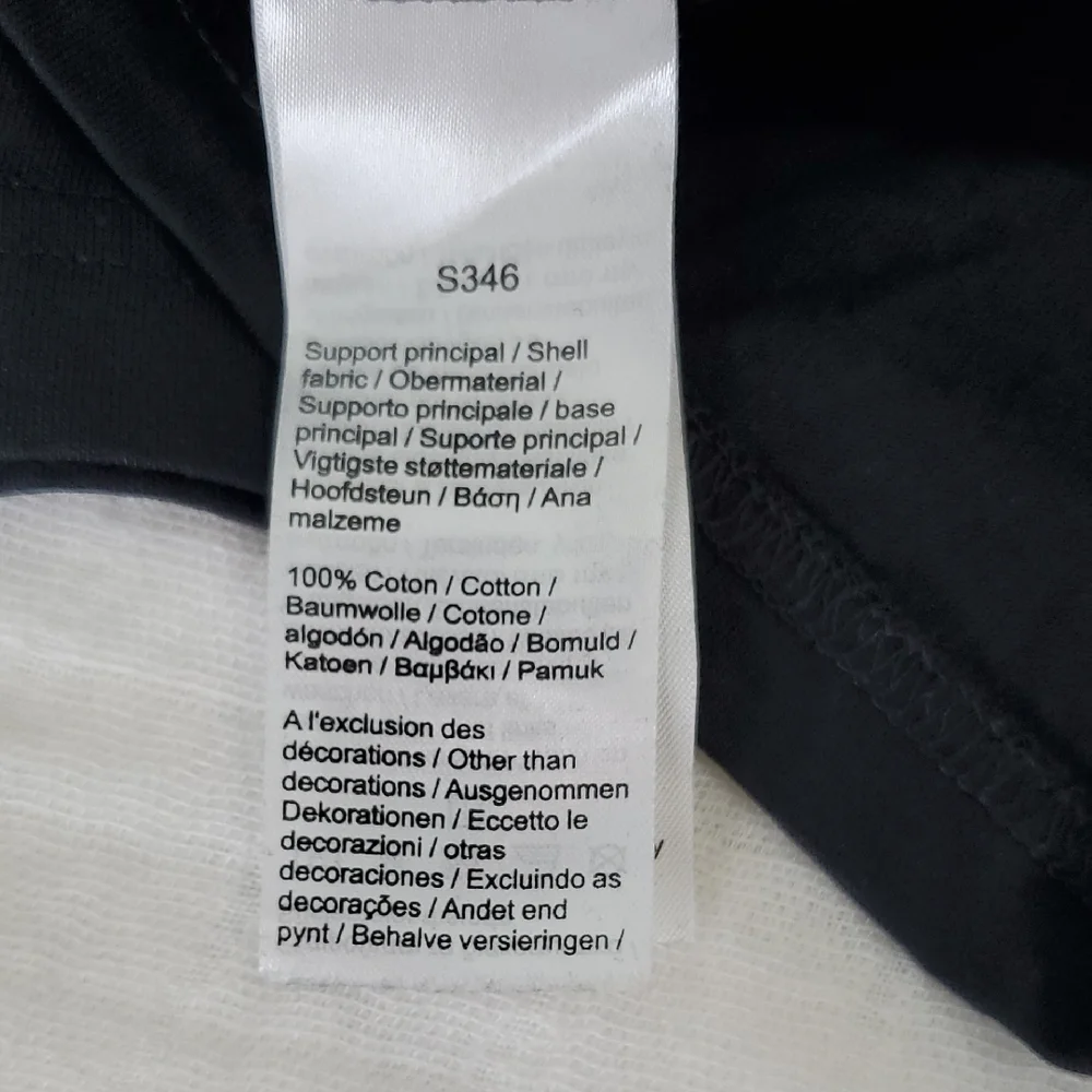 Lacoste Black Long Sleeve Shirt with Crocodile Graphic Size 8 - Picture 3 of 4